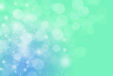 Bokeh blur background green blue abstract blur wallpaperの素材
