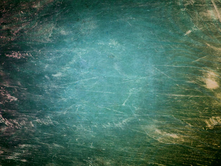 old green chalkboard grunge backgroundの写真素材