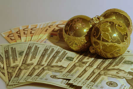 Christmas and Happy new year の写真素材