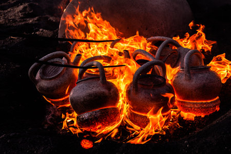 Tradition craft potの写真素材