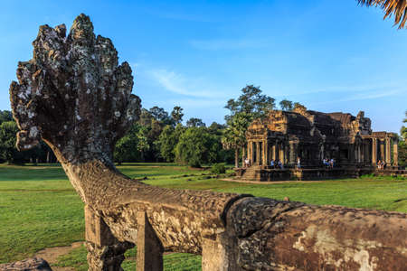 Temple in Angkor Watのeditorial素材