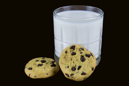 cookies and milkの写真素材