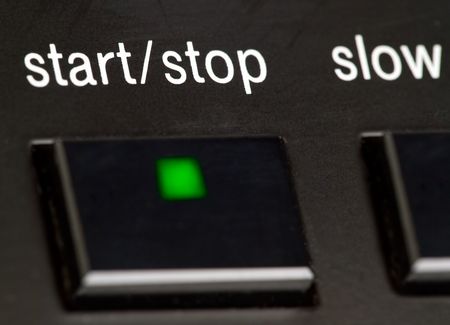 start stop buttonsの写真素材