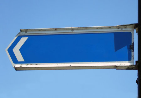 Metal Sign blank for your message