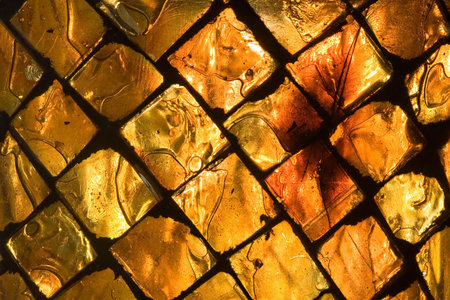 Old glassの写真素材