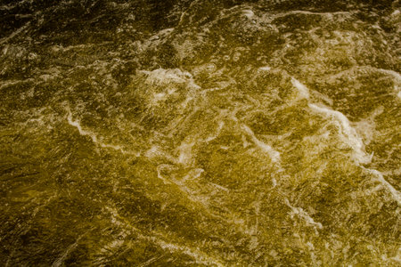 Rivers and waterfalls between stones, in tropical forests.の写真素材