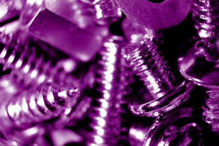 Nuts and screwsの写真素材