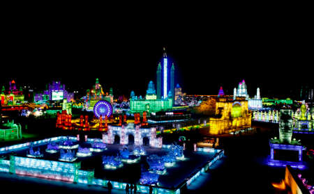 Ice and snow worldのeditorial素材