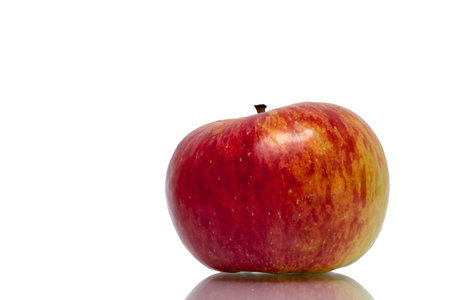 Apple isolated on white background close up