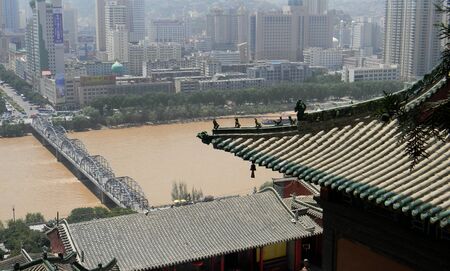 Higher view of cityscapeのeditorial素材