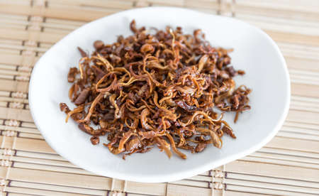 Deep-fried mushroomsの写真素材