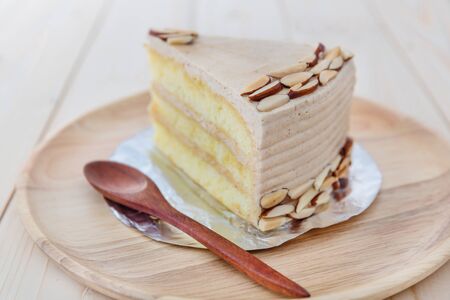 peanut butter cakeの写真素材