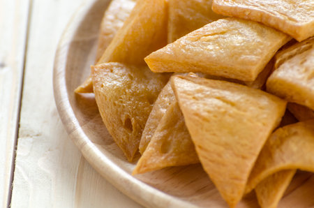 Fried tofu, Fried Chinese Tofu, Deep fried tofu