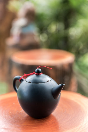 Ceramic teapot for brewing tea, Clay Chinese teapot