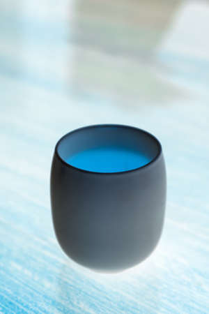 cup of tea - invert effect style picturesの写真素材