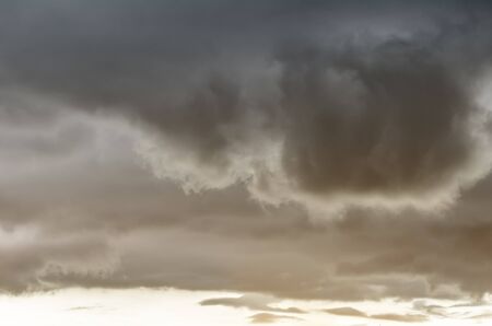 Background of storm clouds before a thunder-storm - cloudscapeの写真素材