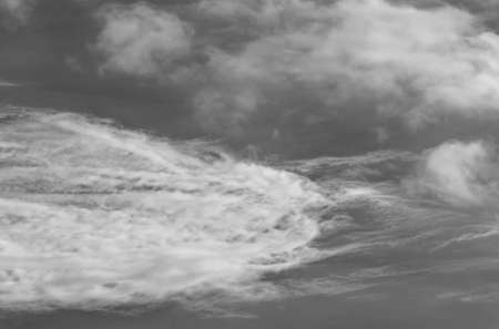 Blue sky with cloud closeup - nature backgroundの写真素材