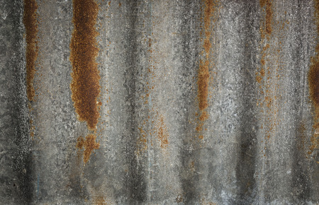 rusty on zinc metal plate texture - background for your concept or projectの写真素材
