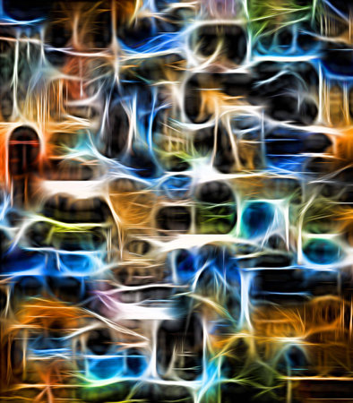 Neon 4の写真素材