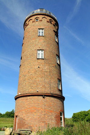 Cape Arkona lighthouse on the island of Ruegen. germany