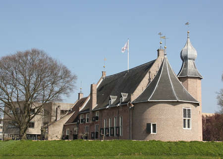 Castle Coevorden from 1100 in Coevorden. the Netherlandsの写真素材