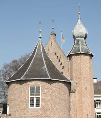 Castle of Coevorden from 1100 in the city of Coevorden. the Netherlandsのeditorial素材