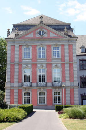 Trier.June-01-2011. Front of the palace of the Elector in Trier. Germanyのeditorial素材