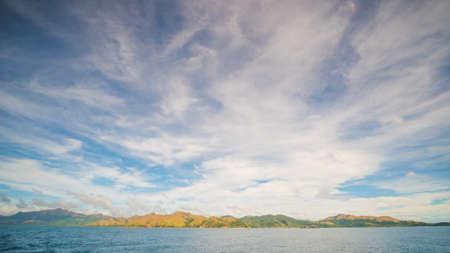The hills of Busuanga Island. Philippines. Coron. Palawan.の写真素材