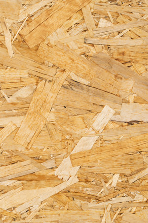 Beautiful pattern of fiberboard boards.