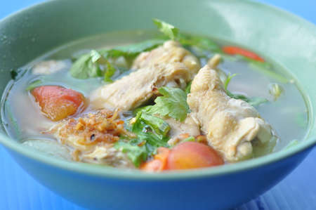 Thai Food  Tom Yam Sup Kai  の写真素材
