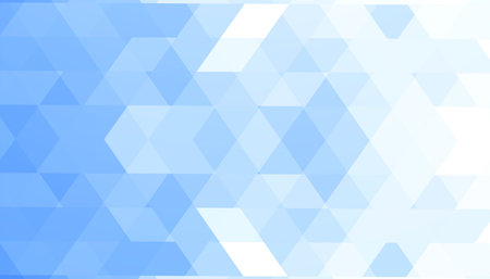 Abstract blue geometric shapes background