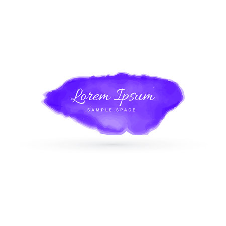 abstract purple watercolor background designのイラスト素材