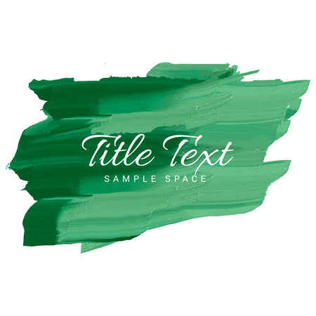 Abstract green watercolor hand painted background stainのイラスト素材