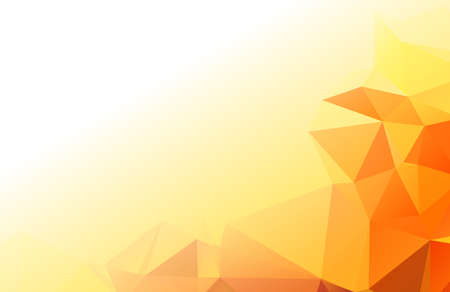 orange geometric with blank space for presentations, websites, templates and other necessitiesのイラスト素材