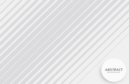 elegant white line background design, in a modern concept with text space. Design templates for covers, business presentations, web banners, etc. Vector illustrationのイラスト素材