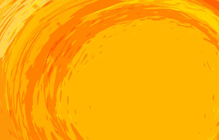 Abstract background with yellow orange gradient paint colorのイラスト素材