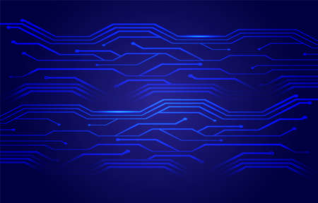 technology circuit lines diagram futuristic backgroundのイラスト素材
