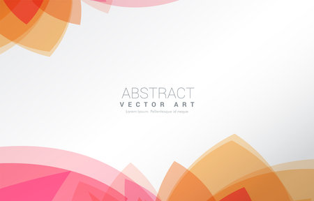 modern background with warm colorsのイラスト素材