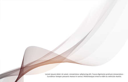 elegant background template with wavesのイラスト素材