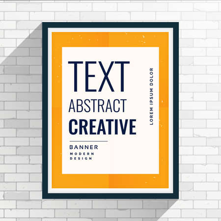 creative modern abstract posterのイラスト素材