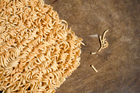 instant noodle from top.の写真素材