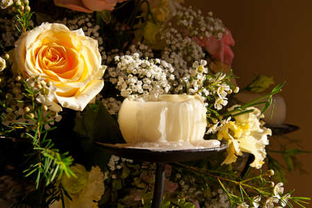 Detail of candelabrumの写真素材