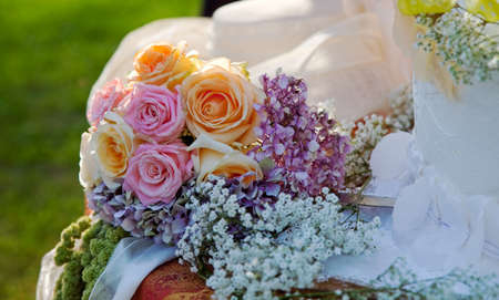 Wedding bouquet の写真素材