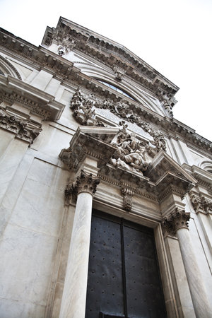 Cathedral (16th century) fo Savona, Liguria, Italy.のeditorial素材