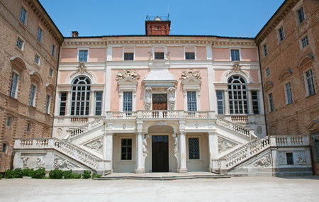 Govone Royal Castle (Govone, Cuneo, Piedmont, Italy)のeditorial素材
