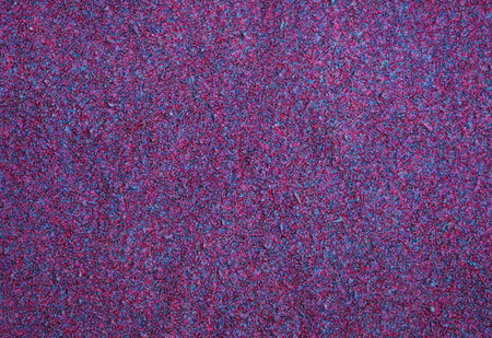 Detail of fuchsia and blue bouclŽ wool