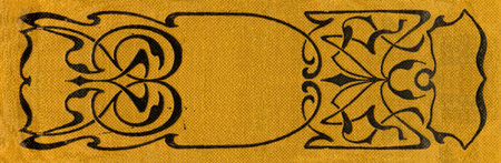 Art deco ornament ( spin of old cover book)