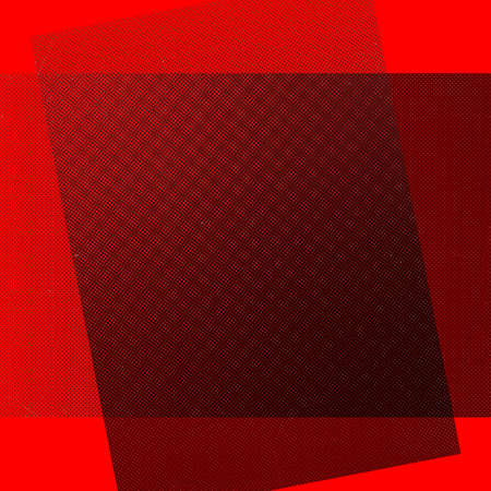 Halftone dots background (shoot of two old printed films on red background)の写真素材