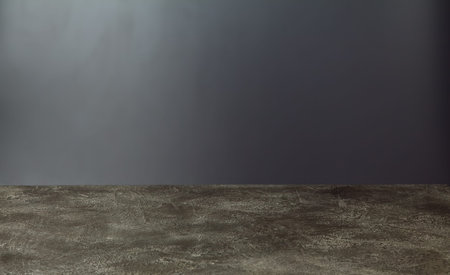 Blank gray background with space for your text, or logo, or subject.
