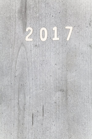 Numbers on grey backgroundの写真素材